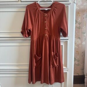 Kate Quinn Ribbed Modal Dress